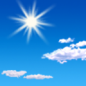 Today: Sunny, with a high near 71. Southwest wind 5 to 14 mph, with gusts as high as 22 mph. 